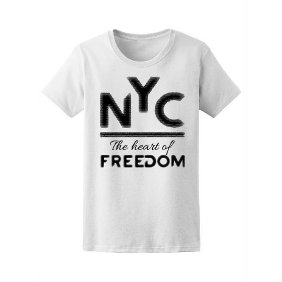 The Heart Of Freedom Nyc  Tee Women's -Image by Shutterstock