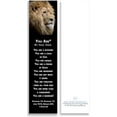 thumbnail image 2 of Christian Bookmark Packs | Page Marker Divider | You Are Lion Poem (Pack of 8), 2 of 4