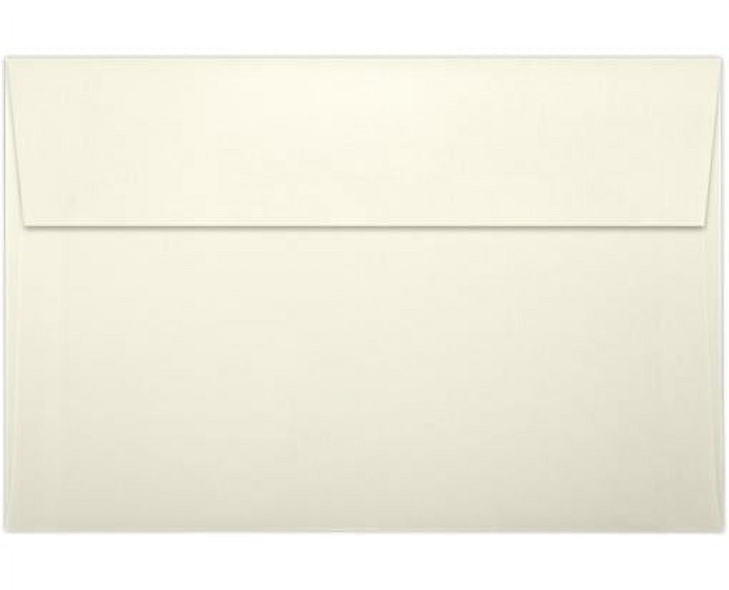 LUXPaper A9 Invitation Envelope, (5 3/4 x 8 3/4), Natural Linen, 50/Pack