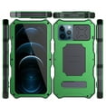 thumbnail image 4 of Compatible with iPhone 13 Pro Case 6.1 inch 2021, Outdoor Heavy Duty Aluminum Metal Case with Screen Protector Camera Cover Rugged Military Shockproof Case for iPhone 13 Pro, 4 of 8
