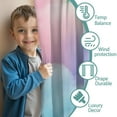 thumbnail image 3 of Blackout Kids Curtains,Dreamy Pastel Sky Childrens Insulated Curtains Set Of 2,Bedroom Essentials,Toddler Room Decor 52"x63", 3 of 5