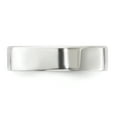 thumbnail image 3 of Bridal QWFB050-7.5 5 mm Sterling Silver Flat Band, Polished - Size 7.5, 3 of 7