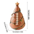 thumbnail image 3 of Fun Sports Ball‑Shaped Christmas Tree Ornaments, Assorted Sport Theme Hanging Pendants, Non‑Lighted Tree Hanging Decor for Indoor Home Party for Christmas, Winter & New Year Holiday Celebrations, 3 of 8