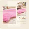 thumbnail image 4 of asddcavvf Rug Beige Area Rugs Sheepskin Rug Fuzzy Soft Ft Rugs Machine Washable Shag Rug Nursery Throw Rugs for Bed Living Kids Room Woven Blanket Throw, 4 of 6