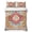 Orange, variant on Twin Quilt Set 68''x86'', Beige Spring Floral Lightweight Bedspread Coverlet Set with 2 Pillow Shams, Elegant Pastoral Flowers Birds Watercolor Breathable All Season Quilt Bedding for Dorm/Bedroom