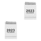 thumbnail image 4 of Moyic 2022-2023 Calendario de septiembre a diciembre Sala de estar Dormitorio Calendario mensual Bloc de mensajes Adorno para el hogar Blanco Blanco 2Conjunto, 4 of 6