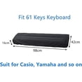 thumbnail image 4 of SZTXJ 88 Key Piano Keyboard Protective Cover, Electronic Piano Cover, Dust Cover for Digital Piano, Yamaha, Roland, Consoles (61 Keys), 4 of 5