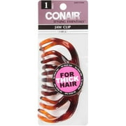Conair: Jaw Clip Brown Styling Essentials, 1 ct