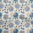 thumbnail image 1 of oneOone Cotton Poplin Medium Blue Fabric Block Sewing Craft Projects Fabric Prints By Yard 56 Inch Wide-ZS, 1 of 6