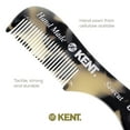 thumbnail image 6 of KENT A 81T X-Small Men's Beard Mustache Pocket Comb, Fine Toothed for Facial Hair Grooming and Styling. Hand-Made of Quality Cellulose Acetate, Saw-cut Hand Polished. Made in England, 6 of 24
