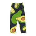 thumbnail image 4 of Balery Fresh Avocado print Women's Pajama Pants,Ultra Lightweight Pjs,Lounge Pant-Large, 4 of 9
