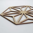 thumbnail image 5 of Ekena Millwork 11 3/8"W x 13 1/8"H x 1/4"T Small Hampton Decorative Fretwork Wood Wall Panels, Birch, 5 of 18