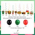 thumbnail image 5 of Happy Kwanzaa Party Decoration African Holiday Ceiling Swirl Spirals Balloons Decor for African Holiday Kwanzaa Holiday Party Supplies, 5 of 5
