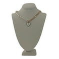 thumbnail image 5 of SBS Pearl and Chain Statement Heart Necklace, 5 of 7