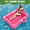 L-Pink, variant on Inflatable Tanning Pool Lounger Float, 72*61’’/80*67’’Large Size Pool Floats Adult with Automatic Spray Cooling, 5 in 1 Suntan Tub Raft Floatie
