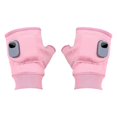 thumbnail image 1 of Guantes calefactables recargables para invierno, ideales para senderismo, esquí y ciclismo. Rosa, 1 of 9