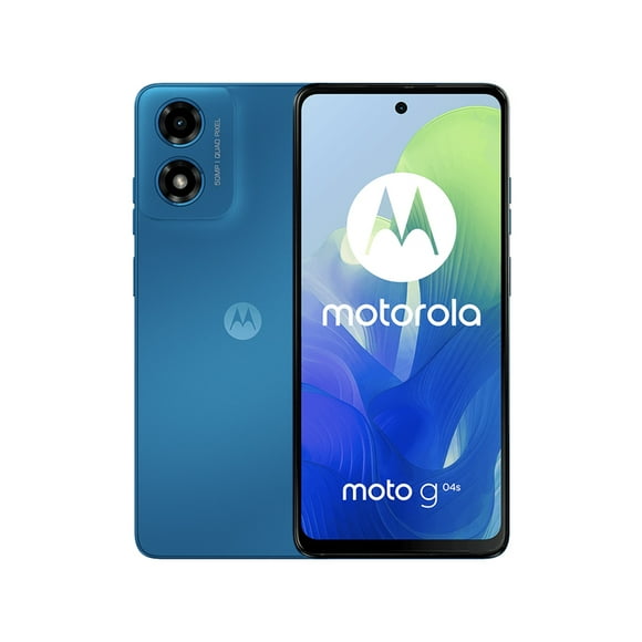 MOTOROLA MOTO G04S 4GB RAM 256GB AZUL SATINADO