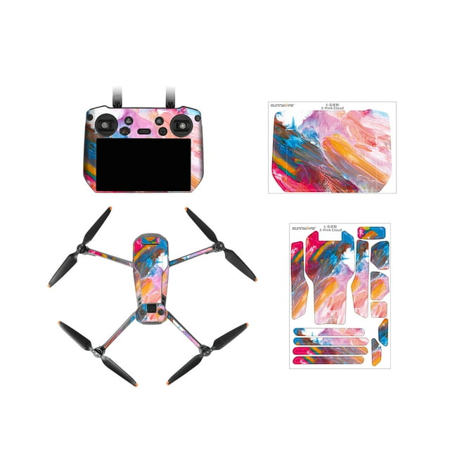 Autocollant Compatible pour Dji3 Pro Drone Rc / Pro Télécommande Protection Peau Film Accessoires