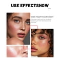 thumbnail image 3 of Giftesty 3.5g Pearl Glow Marble Blush, Tricolor Blooming Cheek Makeup, 3 of 4