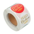thumbnail image 1 of 1 Roll Christmas Gift Tag Stickers Xmas Gift Label Stickers Wrapping Paper Label, 1 of 9
