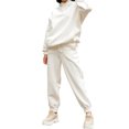 thumbnail image 1 of 2 piezaujer chándal conjuntos pantalonejunto chándal cálido otoño invierno para niña Xl blanco Sunnimix Chándal de sudor, 1 of 6