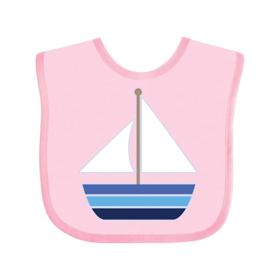 Inktastic Sailboat Nautical Sailing Boys or Girls Baby Bib