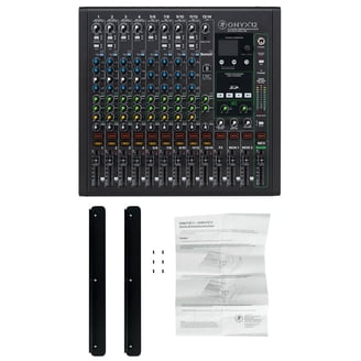 Mackie PROFX16v2 Pro 16 Channel Mixer PROFX16 V2+Stand+Headphones+