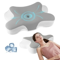Cervical Pillow for Neck Pain Relief,Memory Foam Pillows for Side Back Orthopedic Ergonomic,Best Gift,Queen Size