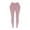 Pink, variant on Women's High Waist Yoga Pants Quick Dry Peach Shaping Fitness Training Wear