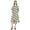 Green, variant on Phagun Women Summer Midi Dress Casual Loose Pockets Dress Scoop Neck Dresses