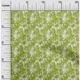 thumbnail image 1 of oneOone Polyester Lycra Light Green Fabric Florals Dress Material Fabric Print Fabric By The Yard 56 Inch Wide, 1 of 4