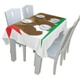 thumbnail image 3 of EREHome Brown Bear Tablecloth 52x70 inches, 3 of 4