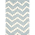 thumbnail image 1 of Safavieh Cambridge 6' X 9' Hand Tufted Wool Rug in Blue and Ivory, 1 of 10