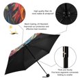 thumbnail image 4 of JSTEL Lion Mosaic Folding Umbrella for Rain Sun Travel Mini Lightweight Compact Umbrellas, 4 of 5