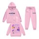 thumbnail image 2 of Kid Girl Pop Singer Hoodie Set,Crewneck Sweatshirt Pullover Long Sleeve Streetwear Fashion Clothes 130, 2 of 3