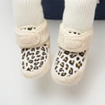 thumbnail image 4 of Infant Baby Boys Girls Cowboy Boots Tassel Snow Boots Warm Winter Fur Lining Newborn Prewalker Ankle Boot, 4 of 6