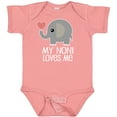 thumbnail image 3 of Inktastic My Noni Loves Me Grandchild Boys or Girls Baby Bodysuit, 3 of 5