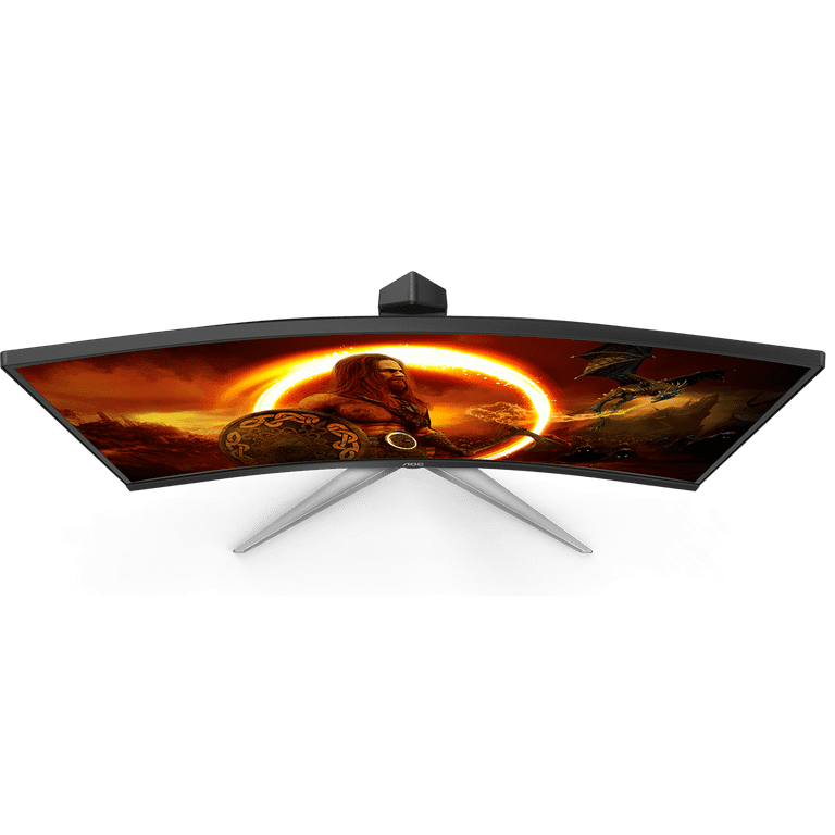 AOC C27g2z 27 Curved Frameless Ultra-Fast Gaming Monitor, FHD 1080p, 0.5ms 240Hz, FreeSync, Hdmi/dp/vga, Height Adjustable, 3-Year Zero Dead Pixel