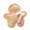 beige, variant on Cartoon Gingerbread Man Plush Doll Pillow Christmas Gingerbread Plush Toy Christmas Birthday Gifts Decor