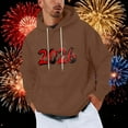 thumbnail image 1 of Ceisia Men's Winter Casual Printed Round Neck Long Gift Sleeve Shirt - Comfortable Daily Outdoor Wear, 1 of 5