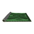 thumbnail image 2 of Ahgly Company Indoor Square Oriental Emerald Green Traditional Area Rugs, 4' Square, 2 of 4