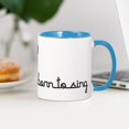 thumbnail image 4 of CafePress - Born To Sing Mug - 11 oz Ceramic Mug - Novelty Coffee Tea Cup, 4 of 6