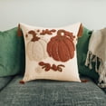 thumbnail image 1 of Halloween Decorative Pillow Cover 3D Pumpkin Design Soft Polyester Cushion For Living Room Bedroom, 1 of 4