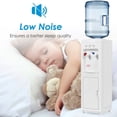 thumbnail image 5 of 5 Gallons Top Loading Hot and Cold Water Cooler Dispenser with Child Safety Lock LED Indicator and Storage Cabinet for Home Office, 5 of 12