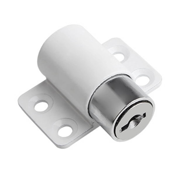 Cerradura de seguridad para puerta pestillo de seguridad para puerta duradero de pintura con tuerca de cubierta para el hogar ANGGREK Otros