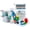 3.2 Qt 6 Pack, variant on 1.3 Qt Small Storage Bin with Lid Plastic for Kids Craft Toy Sewing Organizer10 Packs 6.9"Lx5"Wx3"H