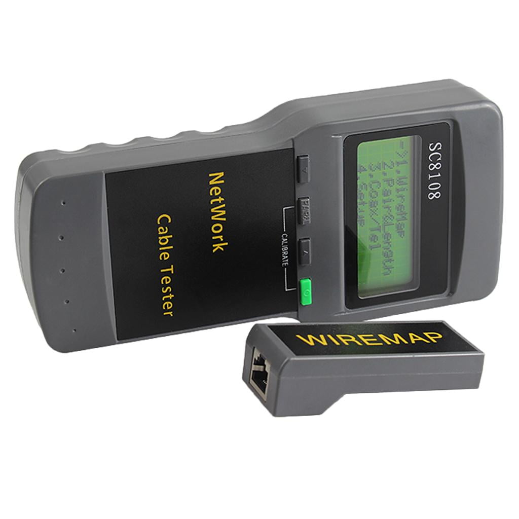 SC-8108 Network Analyzer Cable Checker Cable Tester 