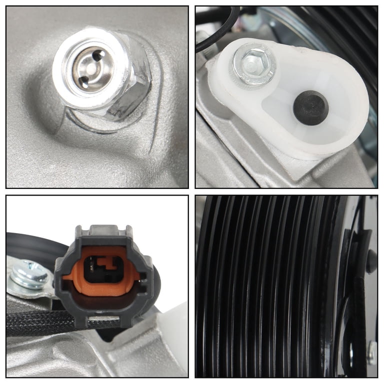 AC Compressor Pump Assembly ECCPP A/C Compressor With Clutch CO 29099C 2011- 2015 For N-issan Juke 1.6L 2012-2018 For N-issan Versa 1.6L Nissan AC Compressor