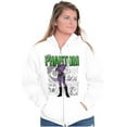 thumbnail image 4 of the Phantom Retro Comic Superhero Unisex Plus Size Zip Hoodie Brisco Brands 2X, 4 of 6