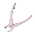 thumbnail image 3 of Opvise Heat-Resistant Anti-Scald Kitchen Tongs with Non-Slip Clamp, Durable PP Material Bowl Holder Clip for Hot Pots, Plates, and Trays, Modern Kitchen Utensil Pink, 3 of 8